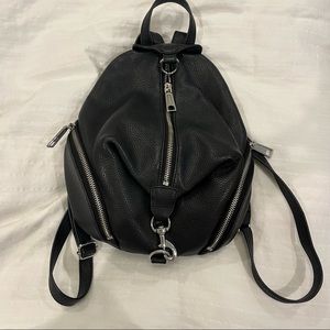 Rebecca Minkoff black leather Julian backpack